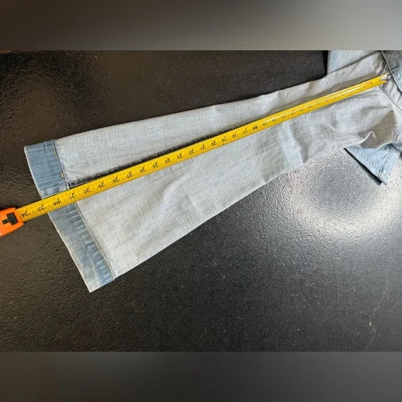 Hudson Farris Flare Light Blue Jeans Size 26 - Picture 6 of 16